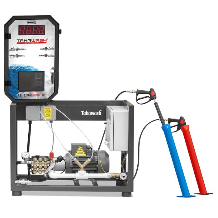 Tahawash Ttj3 Self Servis 3 Fonksiyonlu Merkezi Oto Yıkama